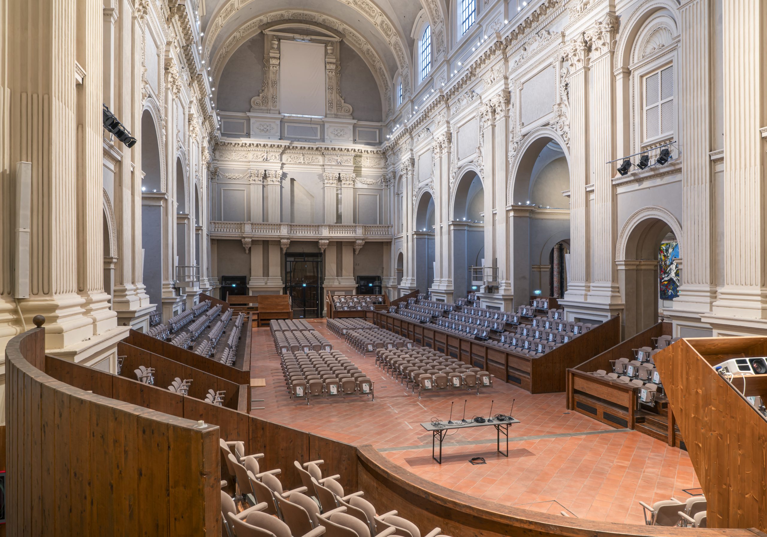 Aula Magna di Santa Lucia, Alma Mater Studiorium - Università di Bologna, foto di Salvatore Mirabella

